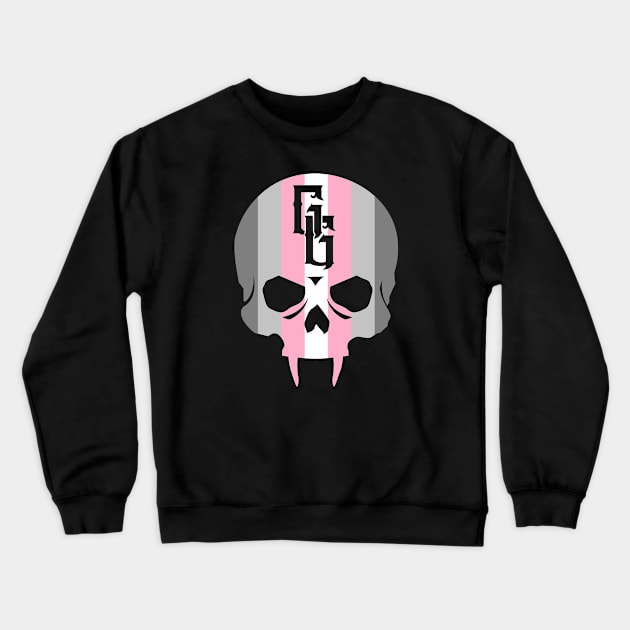 Demigirl Pride Gehenna Crewneck Sweatshirt by highcouncil@gehennagaming.com